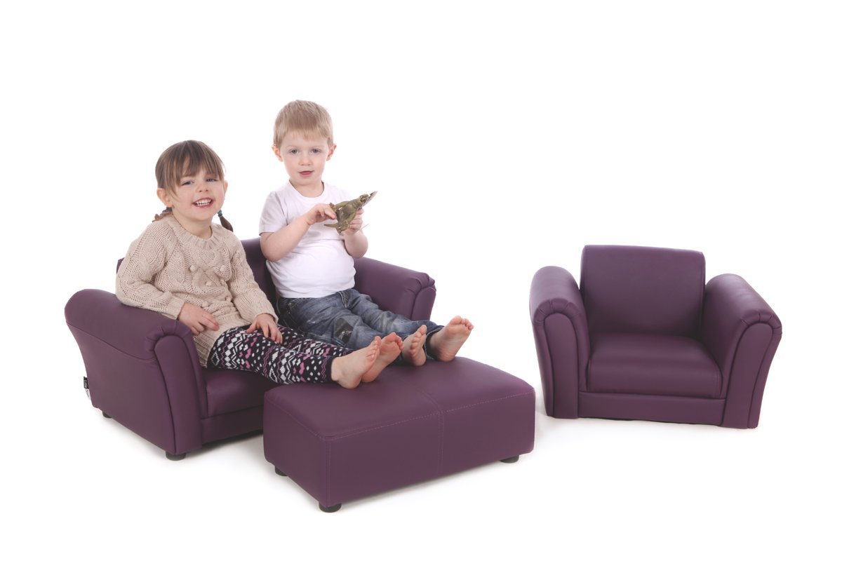 fauteuil cuir enfant