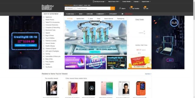 page de gearbest
