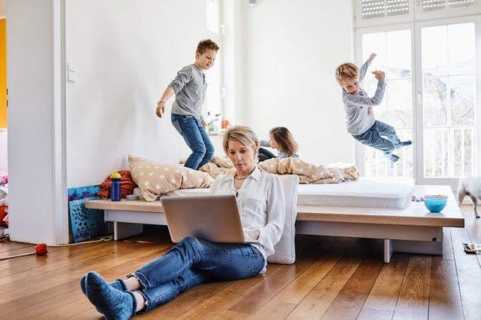 Se défouler avec les enfants