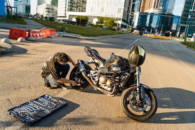 outils réparation moto