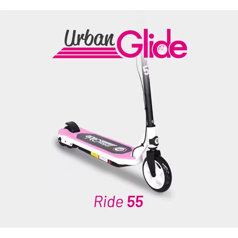 Trottinette Électrique E-RIDES Pour Enfants - 130W, Pliable, 15 Km/h, LED - Cadeau Noël Idéal